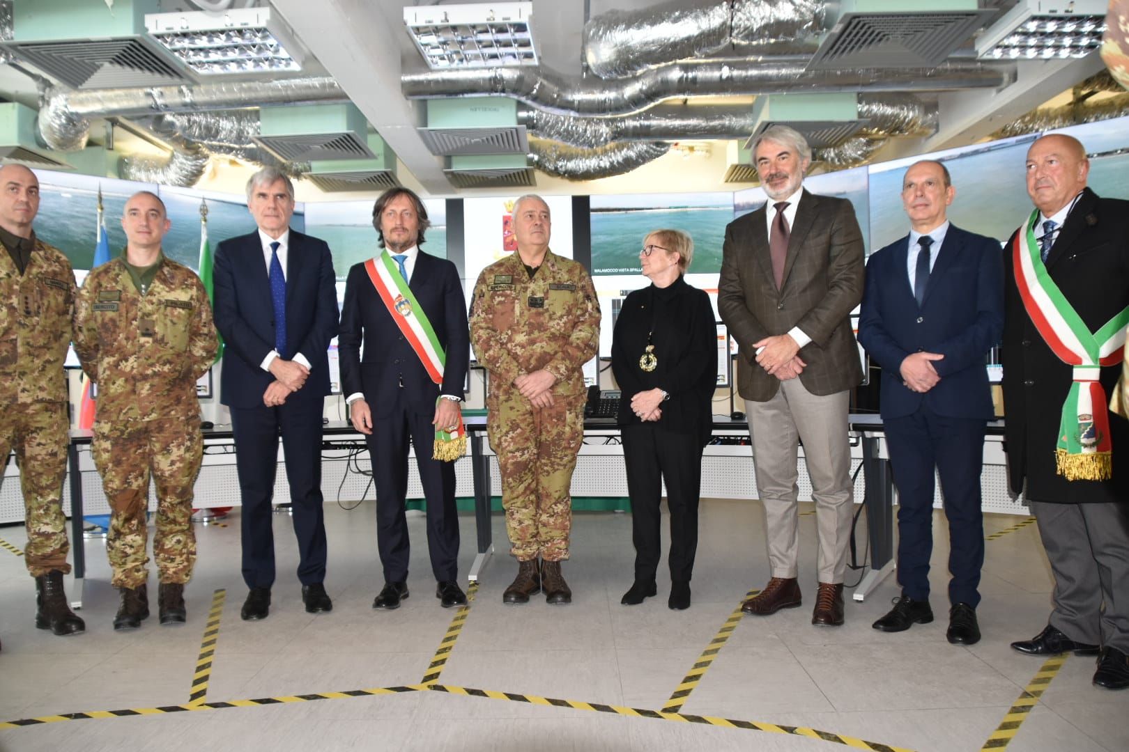 ponte radio dell'esercito al Consorzio Venezia Nuova